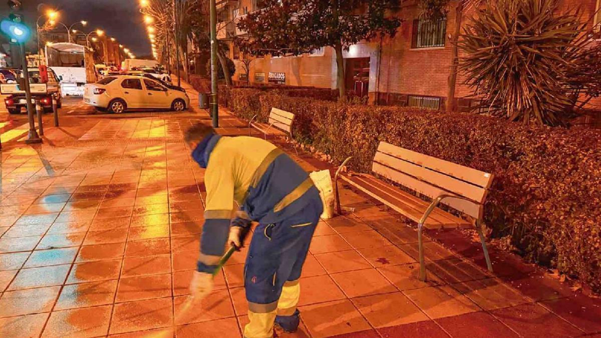 Los equipos del Seromal han intensificado algunas tareas ante el riesgo de heladas