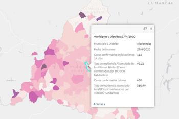 La Comunidad de Madrid ha hecho públicos los datos epidemiológicos por municipio