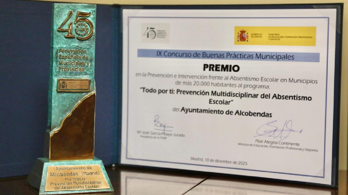 El Ayuntamiento ha sido reconocido en el IX Concurso de Buenas Prácticas Municipales