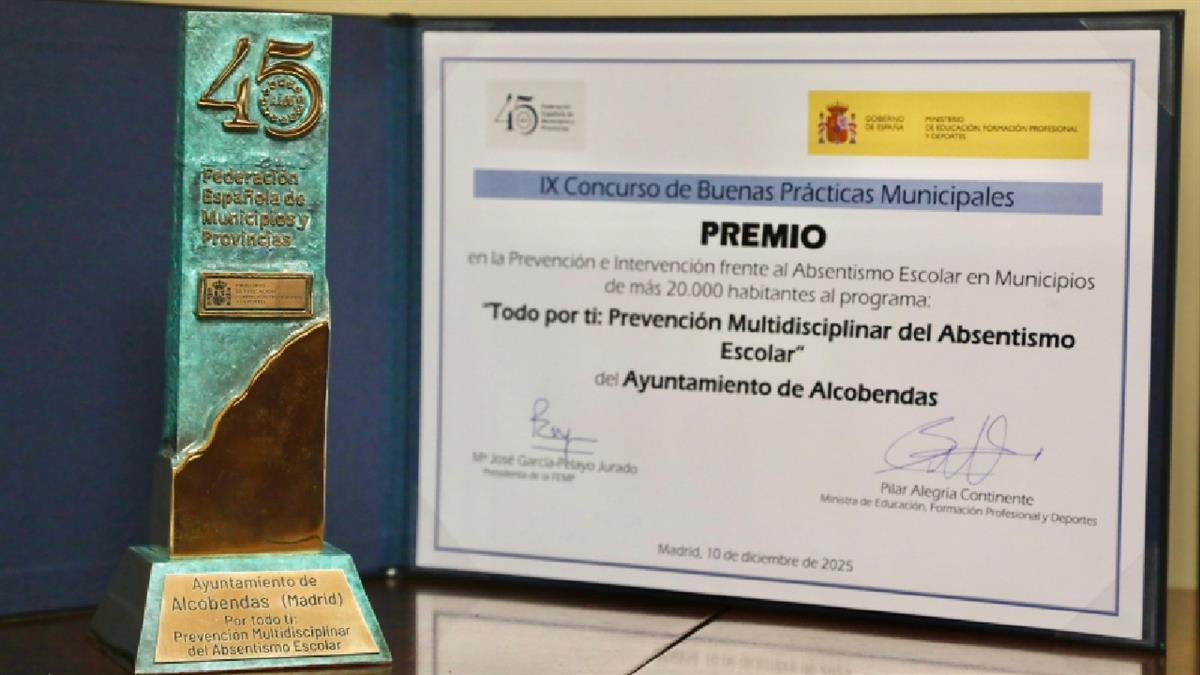 El Ayuntamiento ha sido reconocido en el IX Concurso de Buenas Prácticas Municipales