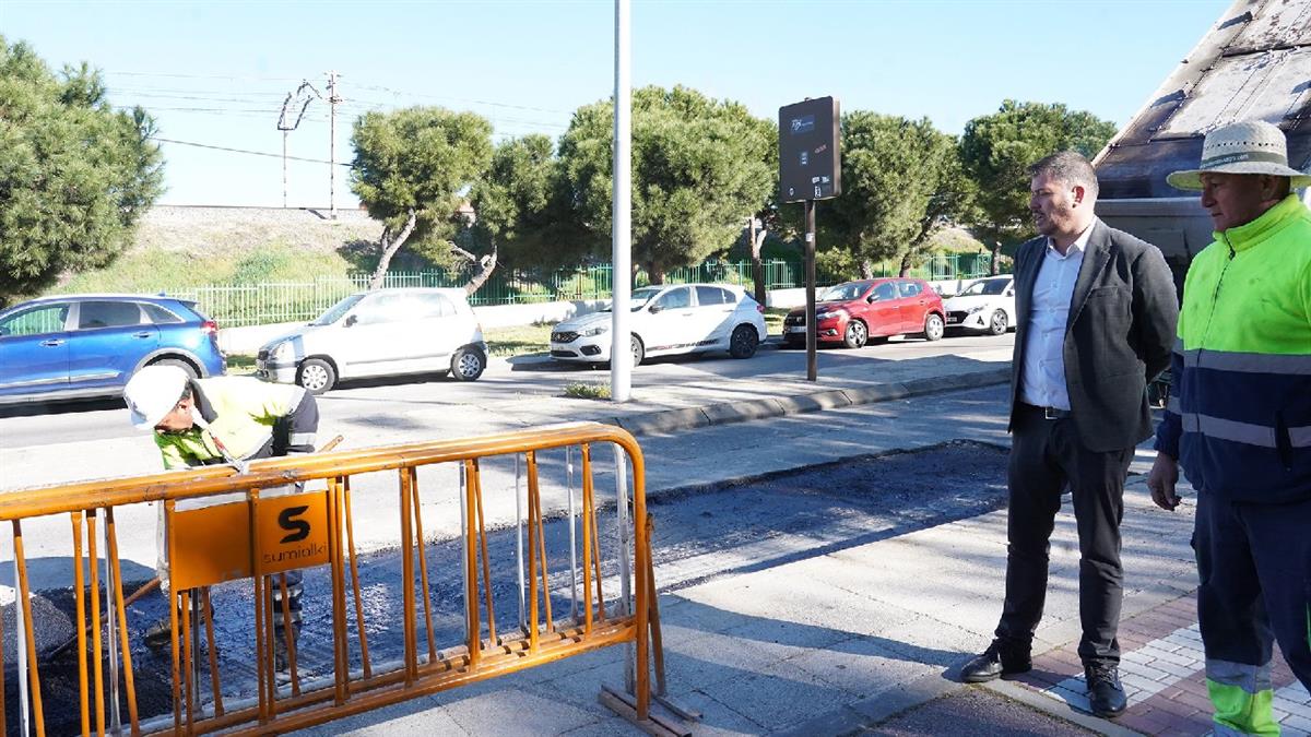 El Ayuntamiento acelera el Plan de Choque para reparar calles dañadas por lluvia y frío