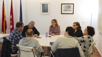 La alcaldesa de Alcorcón se reúne con el Consejo de Asociaciones de la ciudad