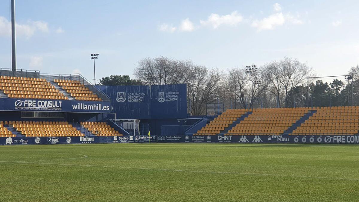 El AD Alcorcón ha ofrecido llevar a cabo, con recursos propios, una "ambiciosa reforma" del estadio
