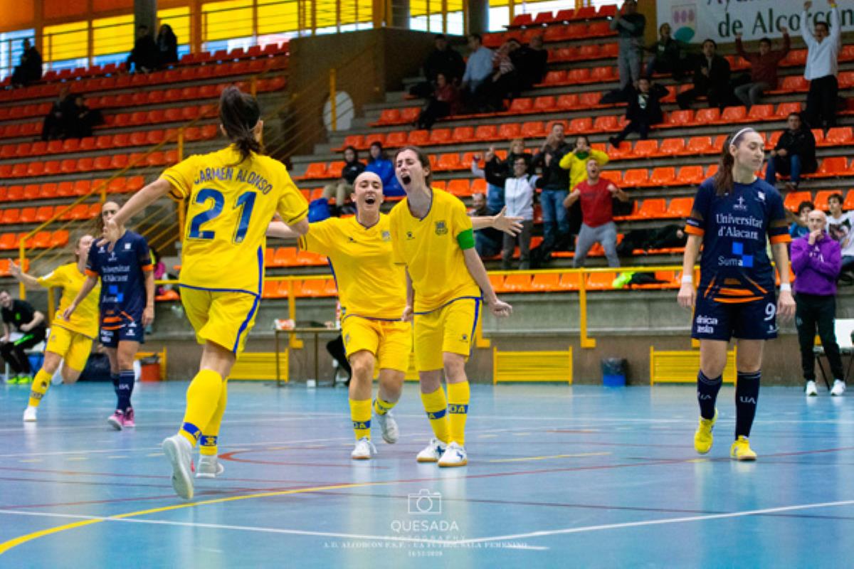 Las chicas del Alcorcón F.S.F. están clasificadas para las semifinales