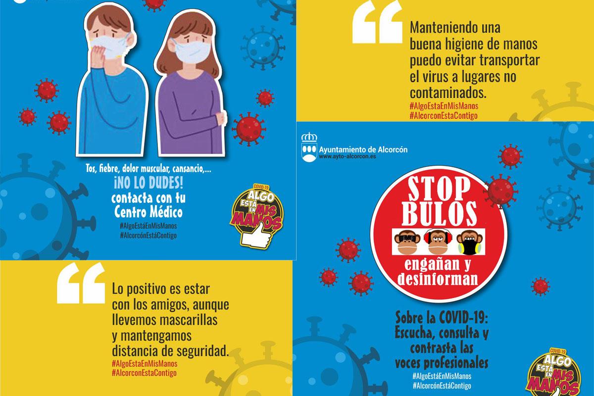 La campaña para concienciar a los jóvenes de Alcorcón