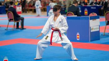 El joven se ha proclamado Campeón de España de Para-Karate Juvenil Categoría K-11