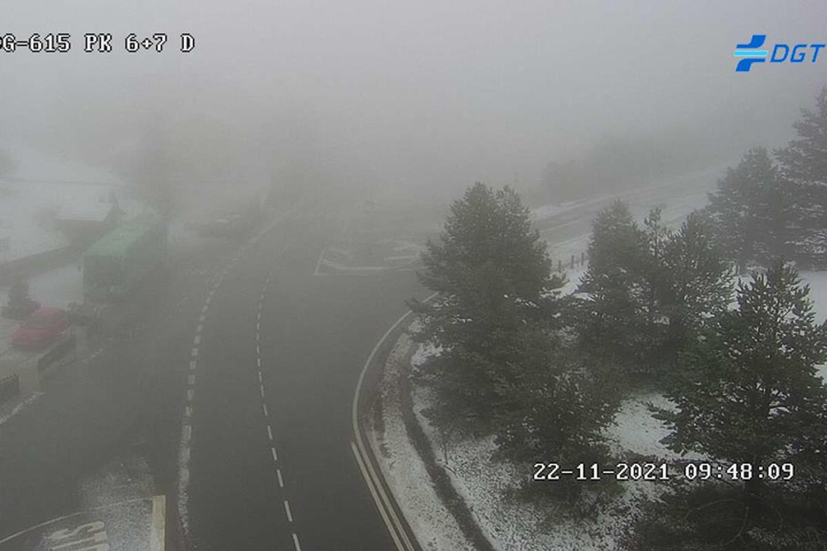 Nivel amarillo en algunas zonas de la Sierra de Madrid para este lunes