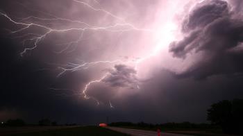 Las precipitaciones pueden ir acompañadas de granizo y rachas muy fuertes de viento