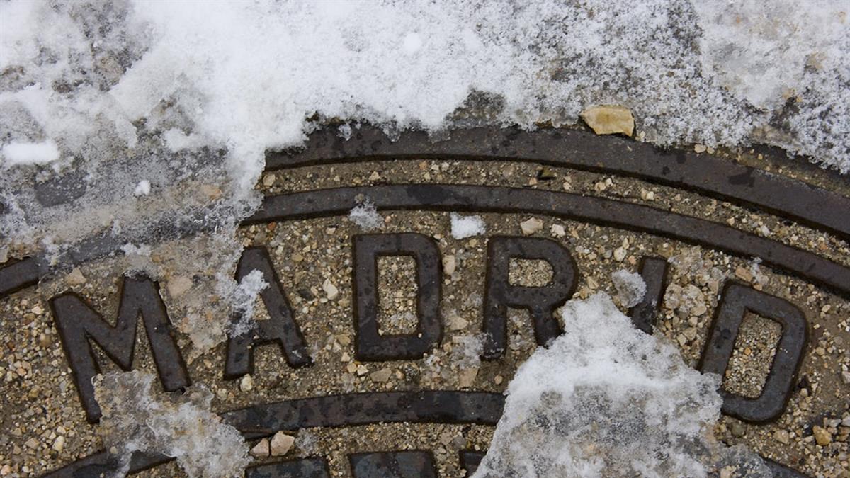 AEMET activa la alerta amarilla por acumulación de nieve y fuertes vientos en la zona de la Sierra 