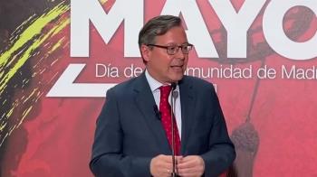 El secretario general de PP de Madrid intervino durante los actos de celebración del Día de la Comunidad de Madrid