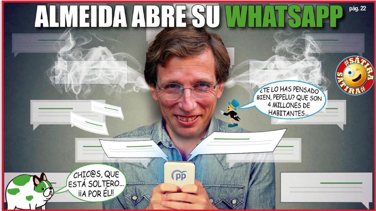 Un teléfono al que mandar propuestas, colaborar y comunicarse con el equipo del popular