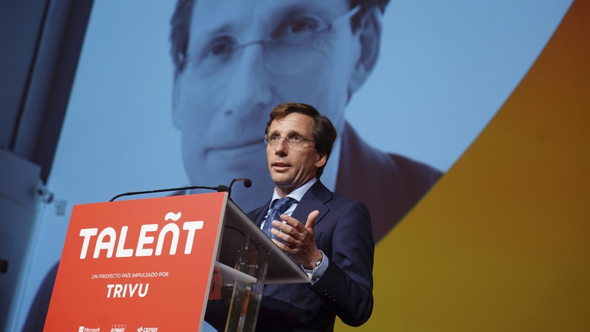 El alcalde de Madrid ha participado en la IV edición de TALEÑT