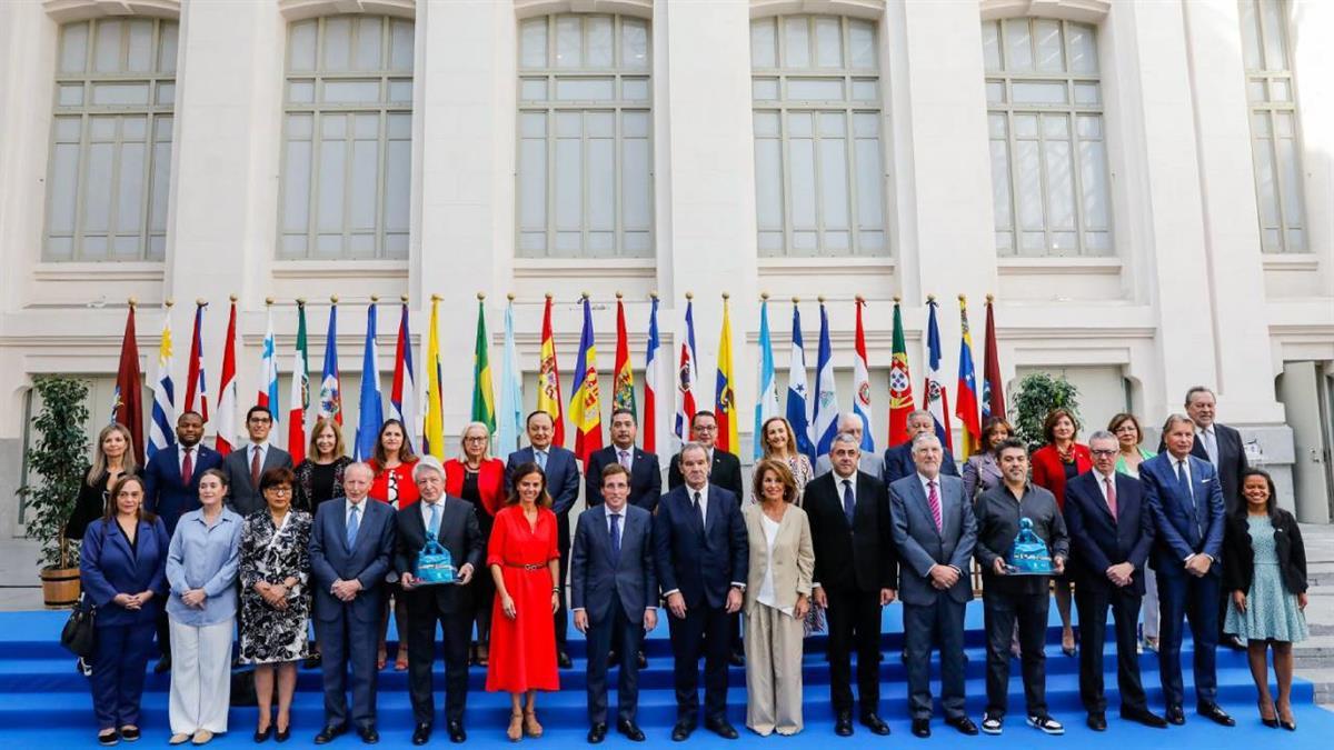 Se organizó un acto de  celebración de la Fiesta Nacional