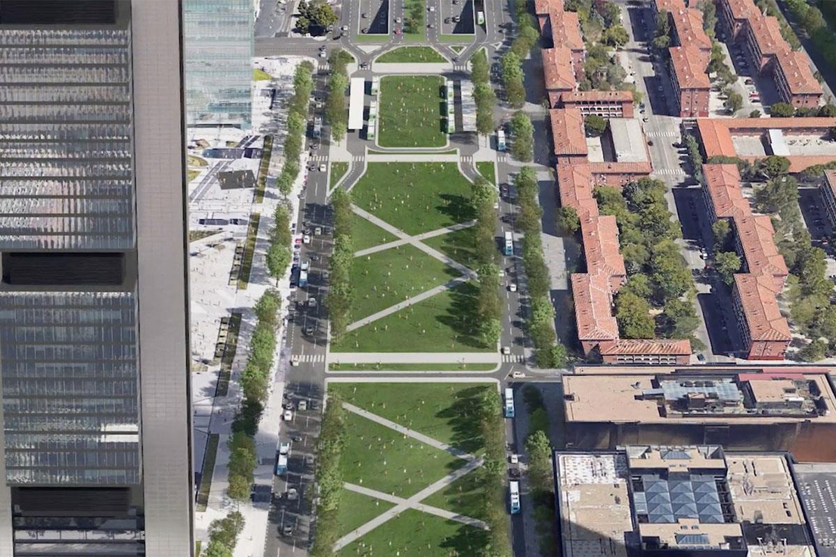 El objetivo es ganar espacio para el peatón y el transporte público  