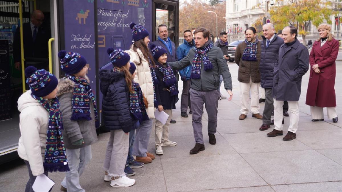 Los peques podrán depositar su lista de deseos en el buzón habilitado para ello