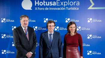 Durante la clausura del Foro de Innovación Turística Hotusa Explora como antesala a Fitur 2024