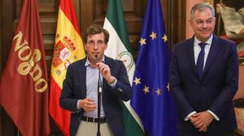 El alcalde de Madrid resaltó la importancia de que las dos capitales colaboren
