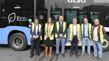 ALSA presenta el tercer autobús híbrido que se incorporará al servicio de trasporte urbano de nuestra ciudad 