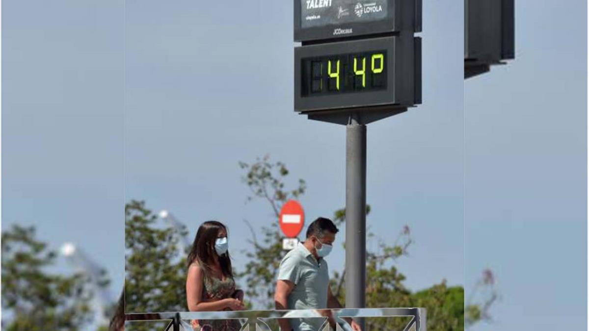 Se espera que el termómetro sobrepase los 40 grados