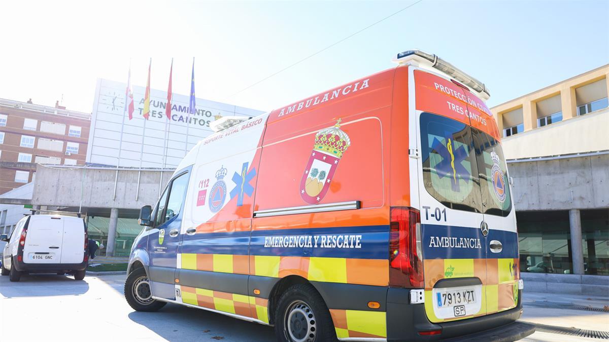 Baja el tiempo medio de reacción de este servicio de emergencias en Tres Cantos