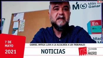El portavoz de Más Madrid-Ganar Móstoles, Gabriel Ortega, presenta una querella criminal contra Noelia Posse