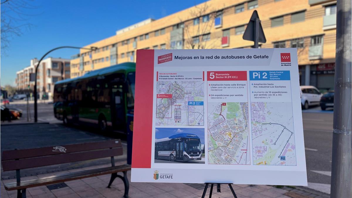 La LPi2 aumenta cinco paradas y la L5 se extiende tres paradas más 