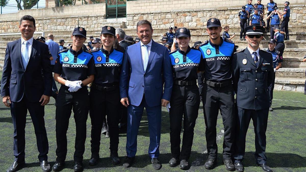 Los agentes se han incorporado tras finalizar su periodo de formación