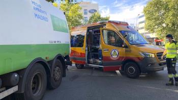 La mujer, de 87 años, ha necesitado un torniquete en la pierna