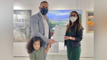 En esta ocasión, se trata del Premio "Frida Khalo", otorgado por el Ayuntamiento de Rivas Vaciamadrid