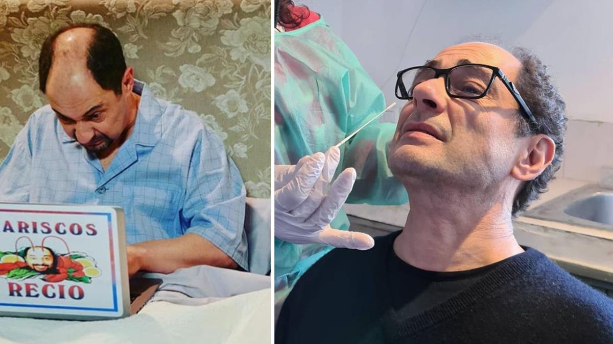 El actor lleva ingresado 48 horas y evoluciona favorablemente 