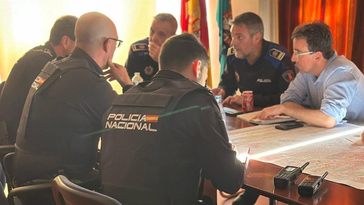 Se movilizaron cerca de 200 agentes entre Policía Local, Policía Nacional y Protección Civil 