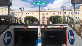La iniciativa se ha puesto en marcha en los parkings de Plaza Mayor y Plaza Padre Vallet