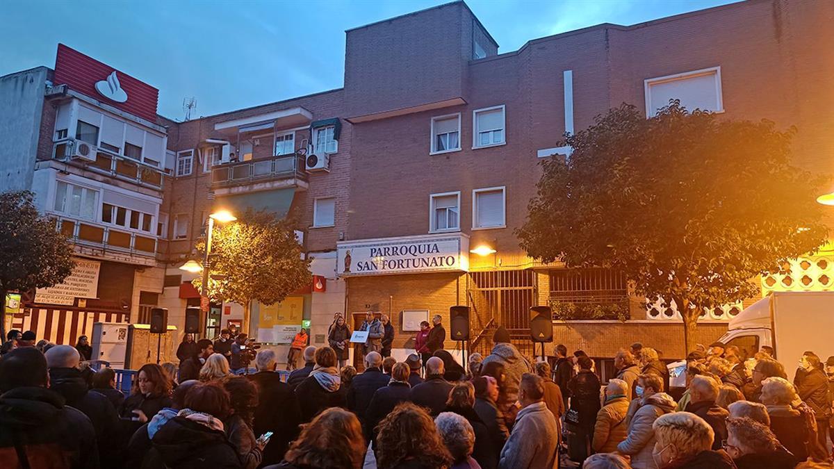 Este lunes el Ayuntamiento de Leganés convocó una concentración en la que estuvieron los Grupos Municipales de PSOE, ULEG, Ciudadanos, Leganemos y Vox
