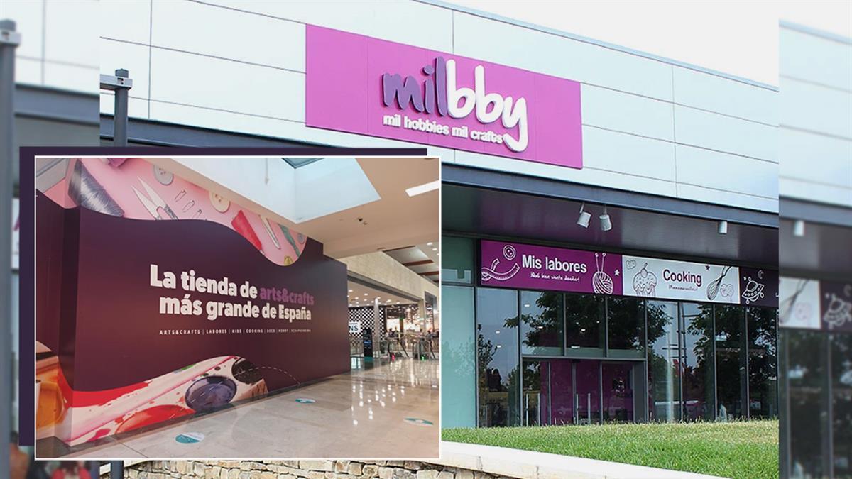 Te esperan 800m2 de materiales a inspiración creativa
