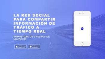La red social permite  a los usuarios informar sobre controles, accidentes, radares y otros fenómenos a tiempo real