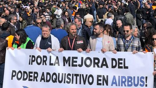 Más Madrid Compromiso con Getafe respalda los paros en Airbus para exigir mejoras salariales