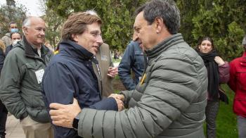El alcalde ha mandado un mensaje de apoyo durante la manifestación de este domingo