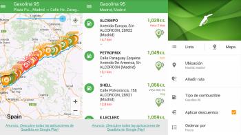Filtra por zonas, tanto si tienes planeado un viaje como para tu consumo habitual