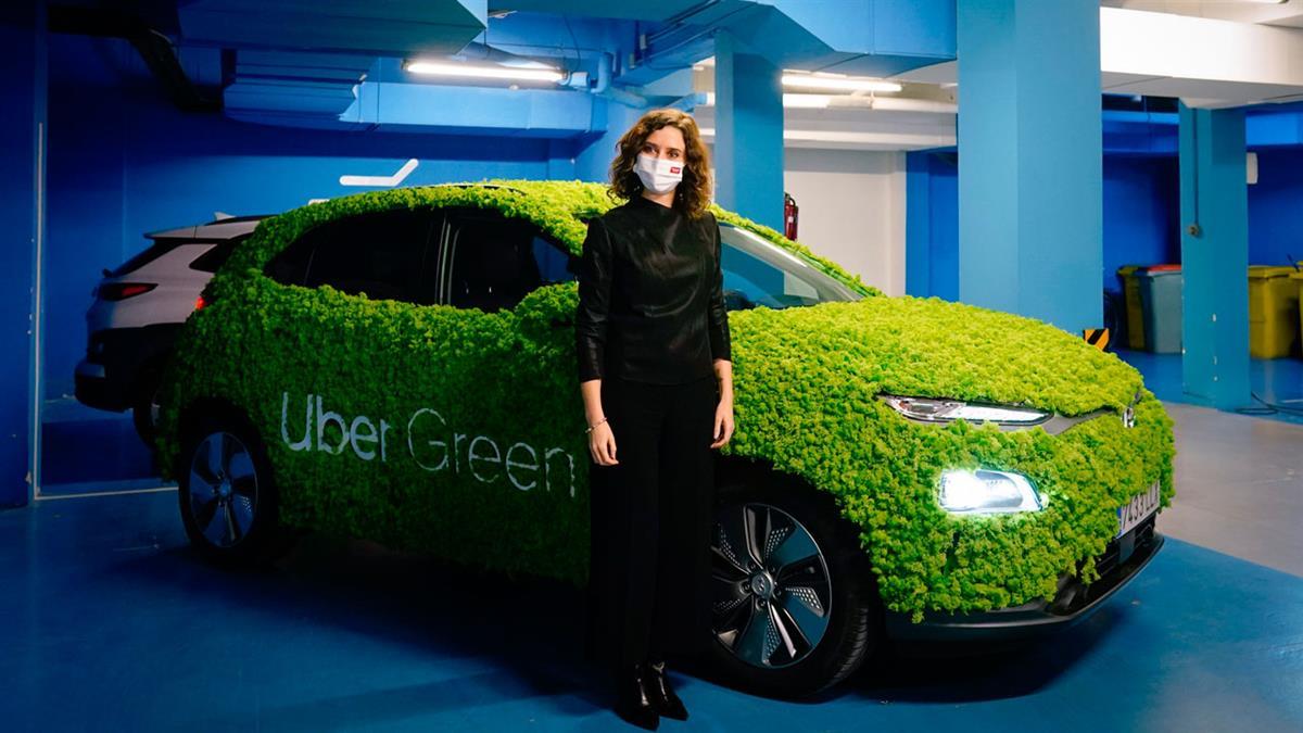 El Gobierno de Ayuso ha agradecido la inversión de Uber en Madrid y su proyecto de movilidad