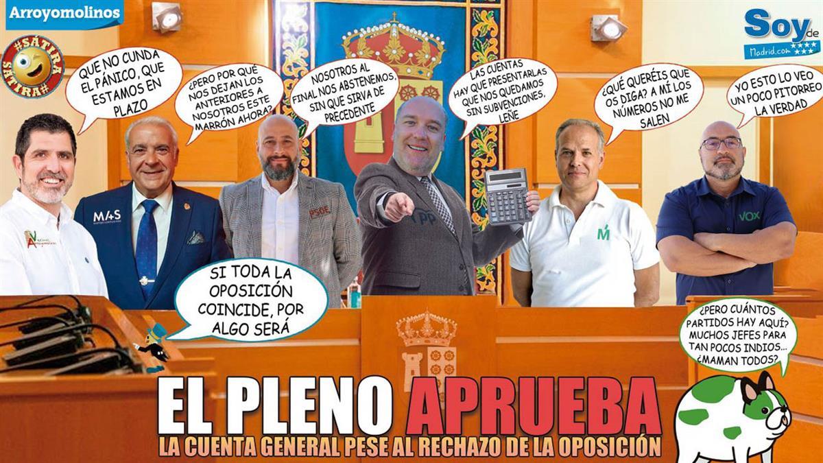 VOX, Más Madrid y Contigo Más votaron en contra en la sesión plenaria