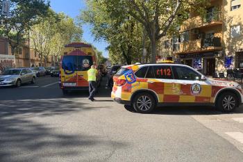 El hombre presentaba una herida que le ha dañado el pulmón y fue trasladado al Hospital 12 de Octubre