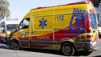El Samur lo ha trasladado en estado grave al hospital