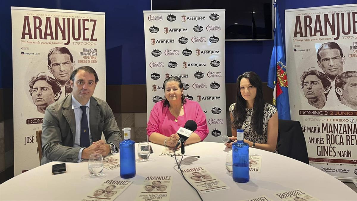 José María Manzanares, Roca Rey y Ginés Marín serán los protagonistas