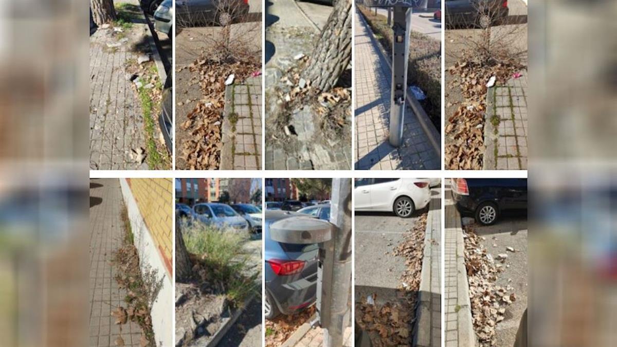 Los socialistas de Aranjuez denuncian el deterioro de calles como Oropéndola 