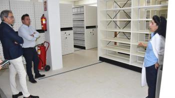El Archivo municipal amplía sus instalaciones con nuevas estanterías móviles