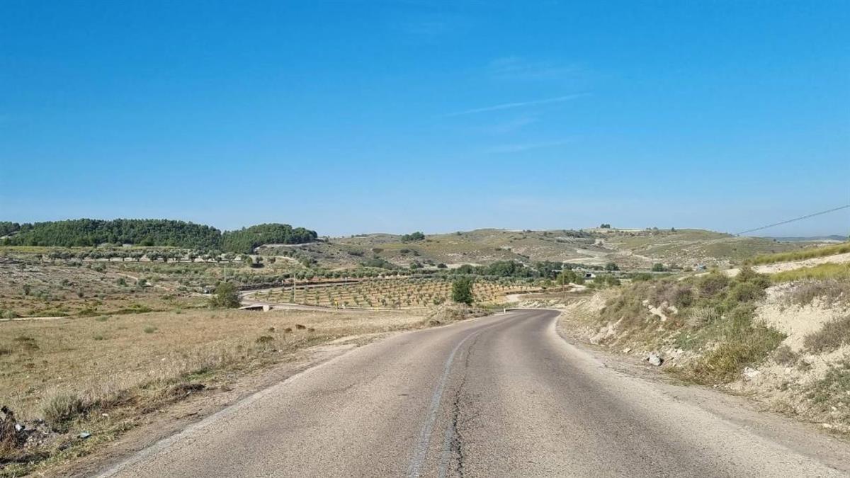 El arreglo de la M-313 fue una promesa electoral de Escribano