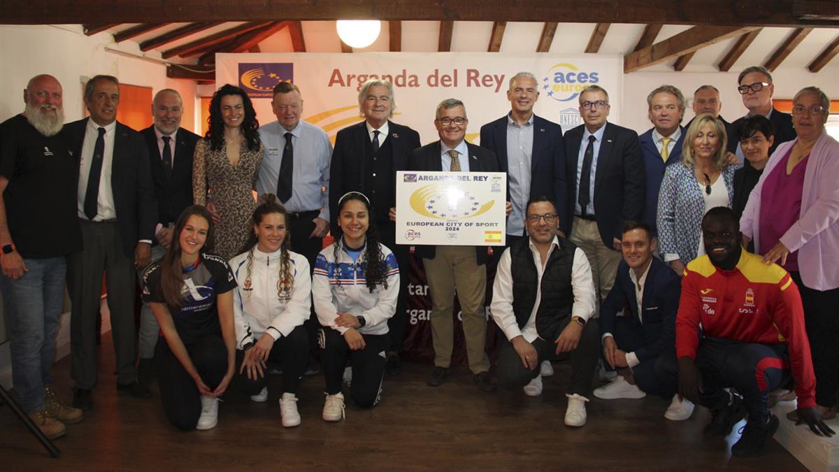 Tras una rueda de prensa celebrada en el municipio en la que el Comité Evaluador de ACES Europe confirmaba la candidatura a Ciudad Europea del Deporte
