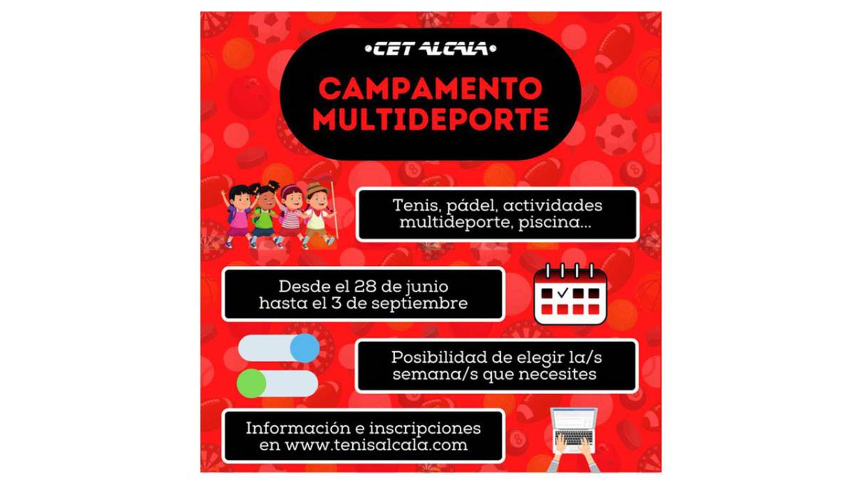 
El campamento ofrece seis semanas de campus y acaba el 3 de septiembre