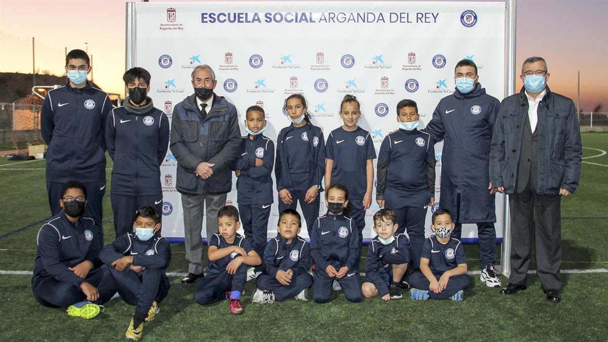 Arranca la tercera temporada del proyecto social ordenado por el ayuntamiento y la Fundación Atlético de Madrid 