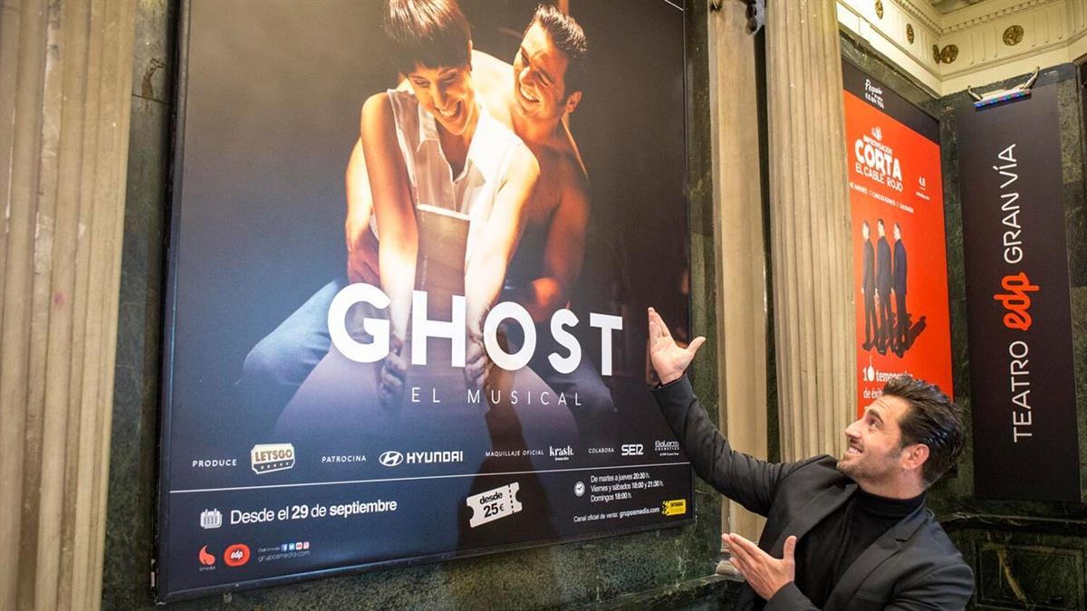 David Bustamante protagonizará 'Ghost' en el Teatro EDP Gran Vía